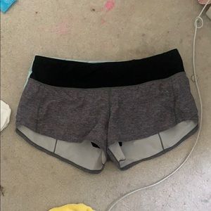Lulu lemon speed shorts 2.5 ones